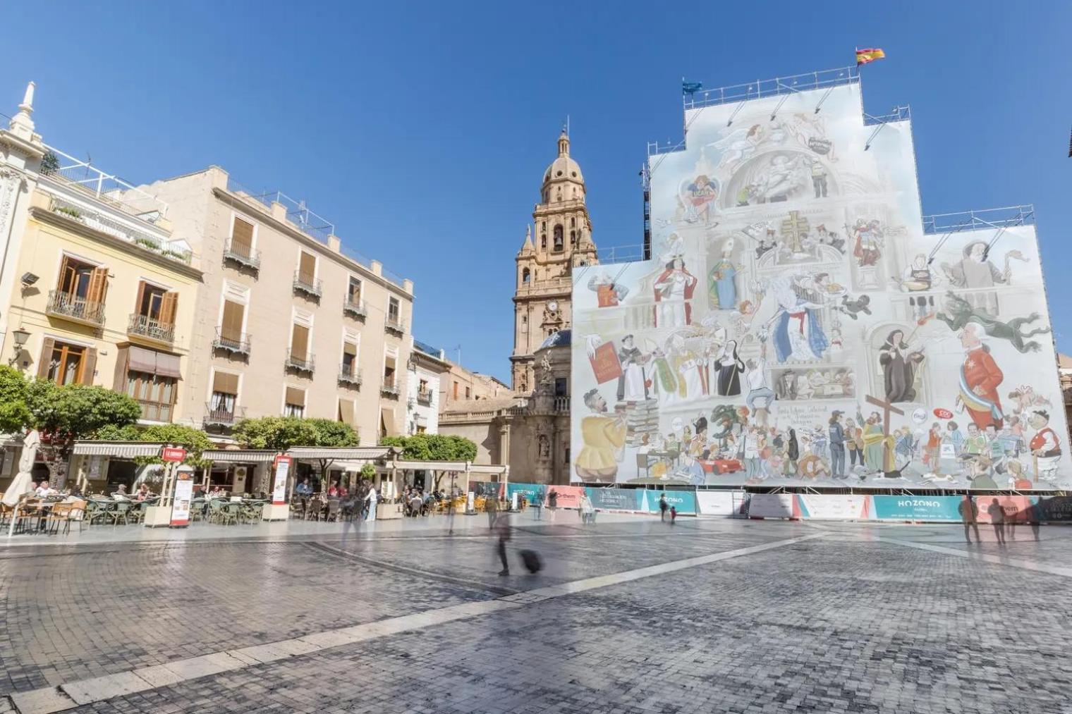 Vista A La Catedral Lejlighed Murcia Eksteriør billede