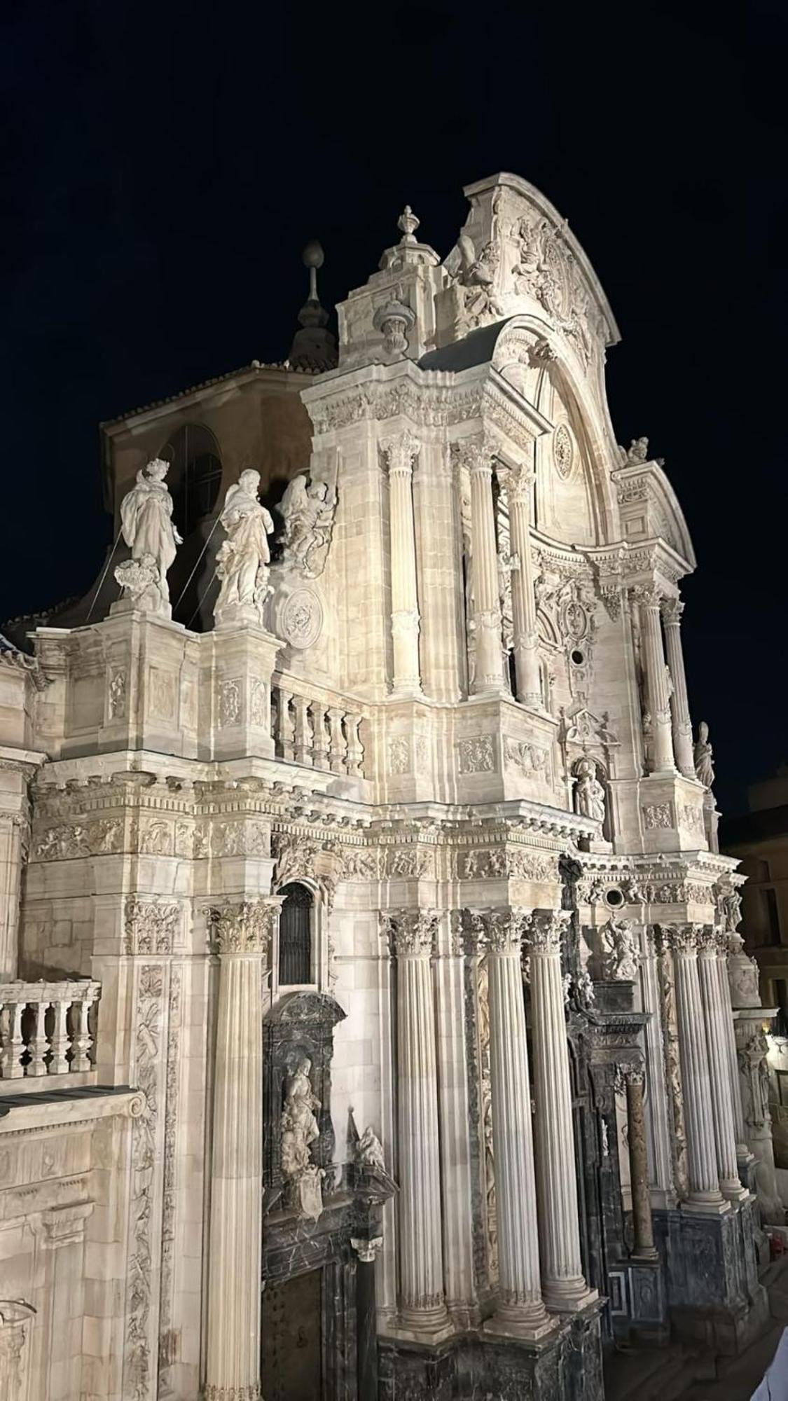 Vista A La Catedral Lejlighed Murcia Eksteriør billede